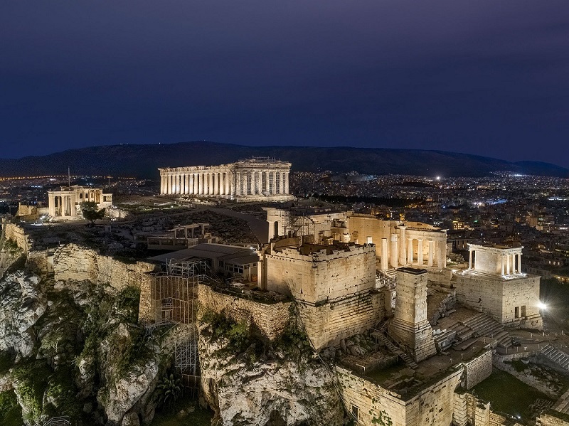 Acropolis lighting Deko